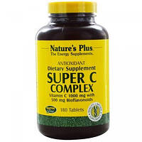 Супер комплекс витамина С Nature's Plus (Super C Complex) 1000 мг 180 таблеток