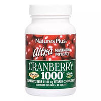 Ультра клюква Natures Plus (Ultra Cranberry) 90 таблеток