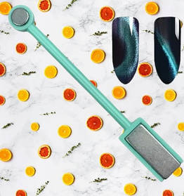 Двосторонній магніт для гель лаку PNB Magnet For Gel Polish магніт для манікюру CatEye