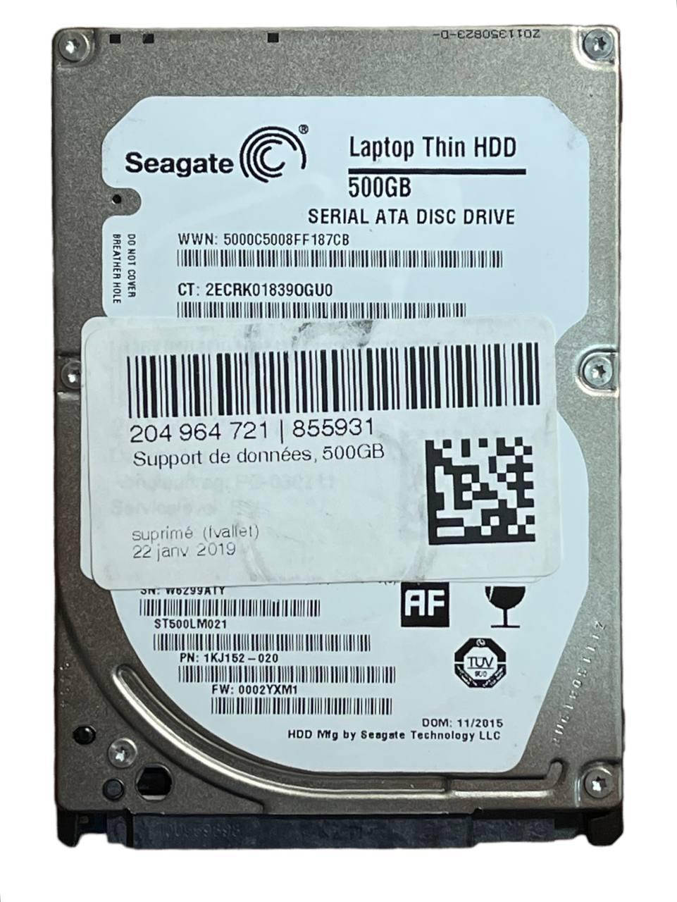 Жорсткий диск 2.5" 500GB Seagate Laptop Thin HDD | ST500LM021 | SATA III