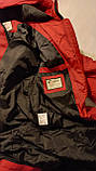 Пуховик пальто зимове 48 червоний жіночий, фото 8