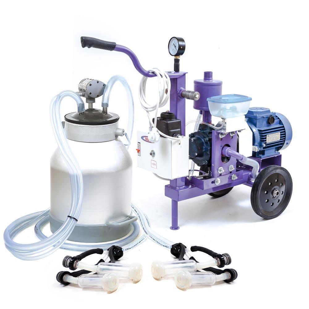 ХЗДО УІД-10 М80 для 4 кіз в 2 відра доїльній апарат