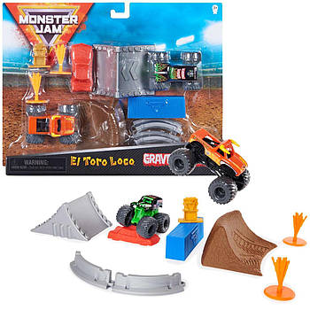 Трек Monster jam El toro loco (2 позашляховики, аксесуари) 6058007