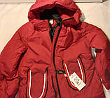 Пуховик пальто зимове 48 червоний жіночий, фото 10