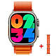 Розумний смарт годинник Smart Watch HW9 Ulta Max 49 mm AMOLED з функцією дзвінка Помаранчевий, фото 6