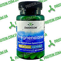 Мозг и Нервная Система Прегненолон Swanson Pregnenolone (Brain and Nevous System) 25 мг 60 капс