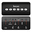 Караоке мікрофон LOSSO P10 Double з колонкою 30W бездротовий, фото 7