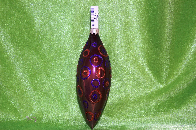 Новорічна іграшка Еліпс 2761