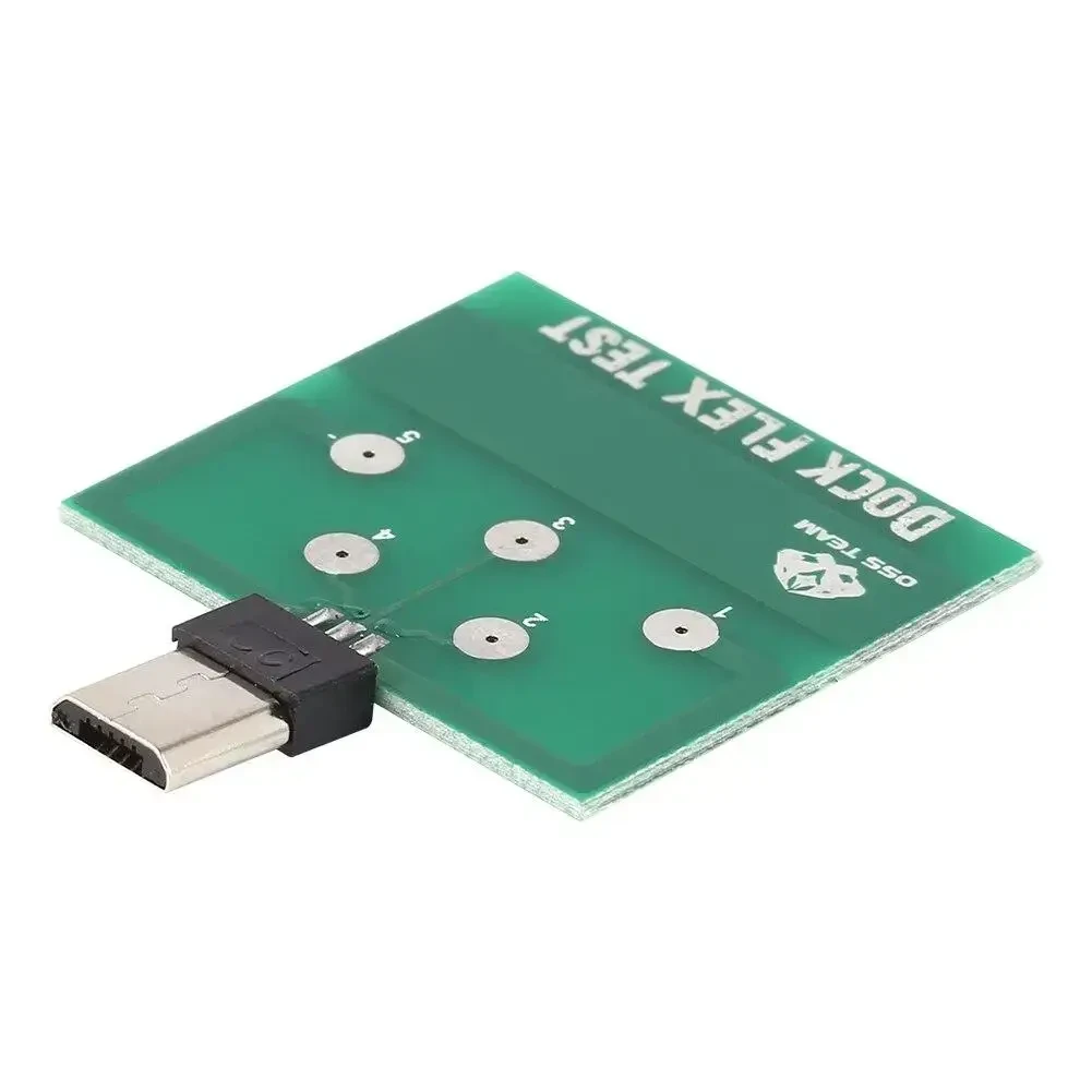 Тестова плата AIDA DFT-micro для перевірки контактів роз'єму micro USB на коротке замикання