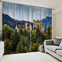 Комплект фотоштор на замовлення Замок в Баварських горах
