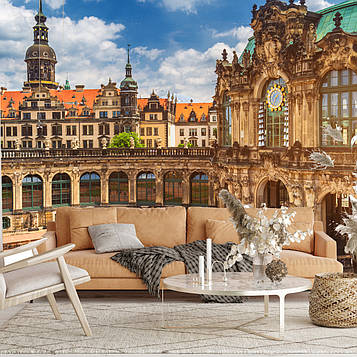 Замки Фотошпалери "Дрезденський палац" за індивідуальними розмірами і текстурам