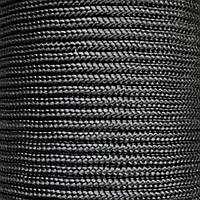 Мінікорд мотузка (шнур) 2 мм чорний
