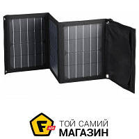 Солнечная панель 22 - элементы монокристаллические - Choetech Solar panel 22 Watt (SC005)