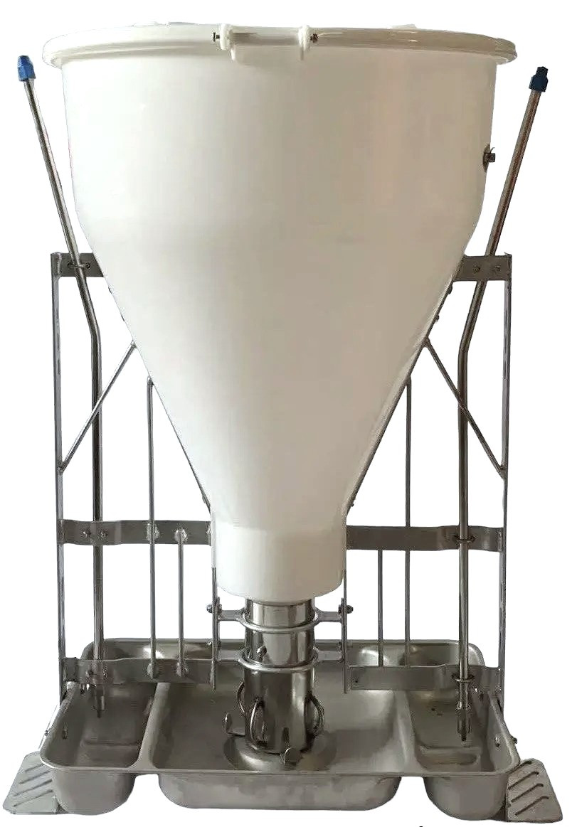 Кормовий апарат тубомат 140 л, на відгодівлю для свиней, фото 1