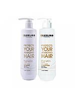 Набор Luxliss keratin smoothing Daily care (шампунь 500 мл, кондиционер 500 мл)