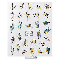 Слайдери для нігтів Nail stickers (Арт. TH-1115)