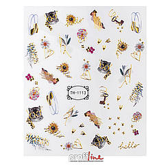 Слайдери для нігтів Nail stickers (Арт. TH-1113)