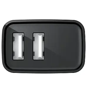 Мережевий зарядний пристрій HAVIT 2 USB 5 V/2.1 А HV-H131P-Black, фото 2