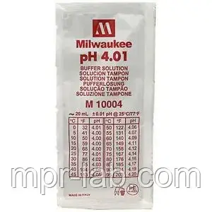 Калибровочный раствор Milwaukee M10004, рН 4.01, 20 мл, Венгрия - фото 2 - id-p745886225