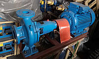 Центробежный насос К 100-65-250 с электродвигателем для водоснабжения, полива, отопления