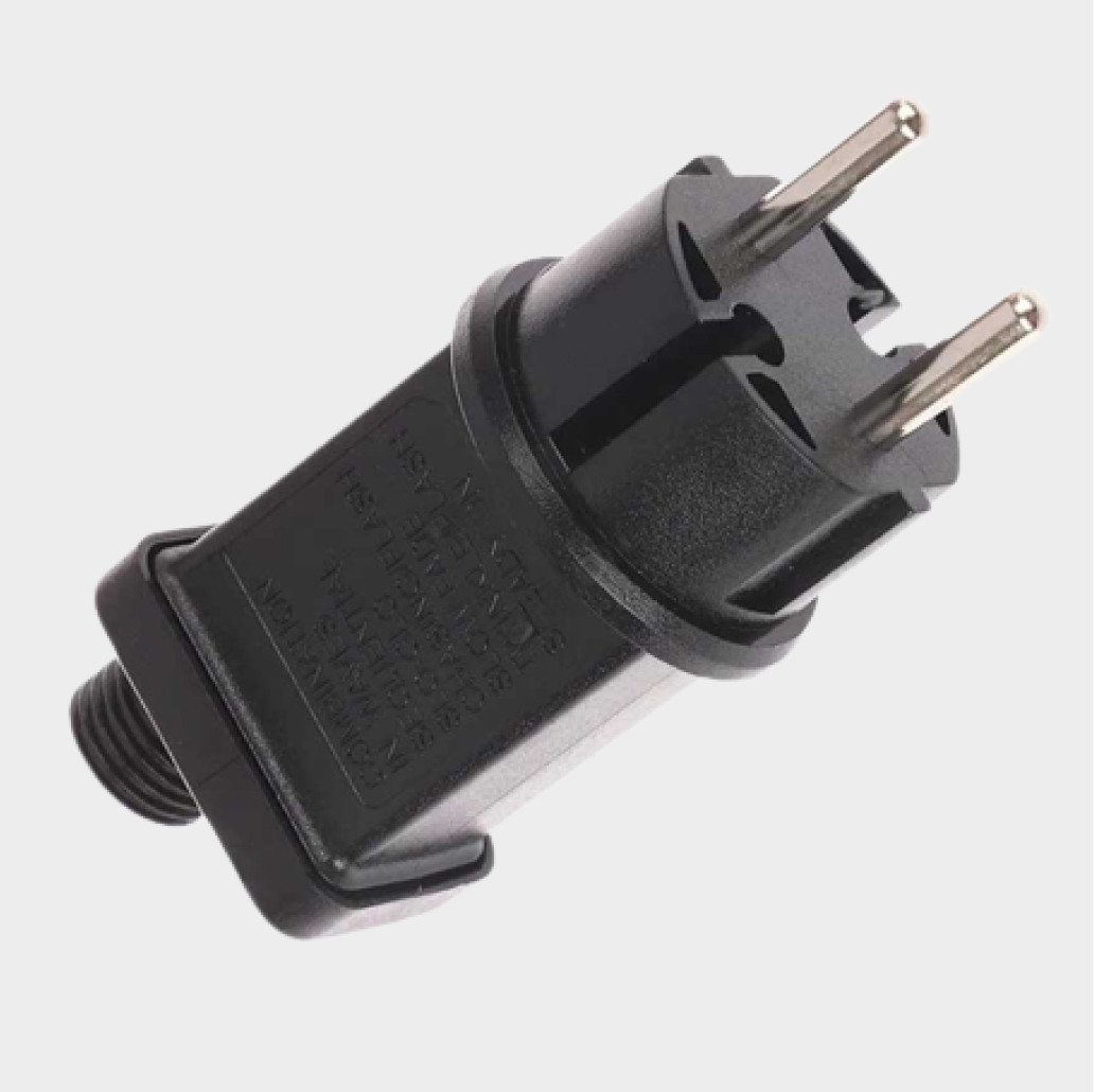 Блок живлення 220V-12V для гірлянди роса, 8 режимів + підтримка пульта ДК, IP20