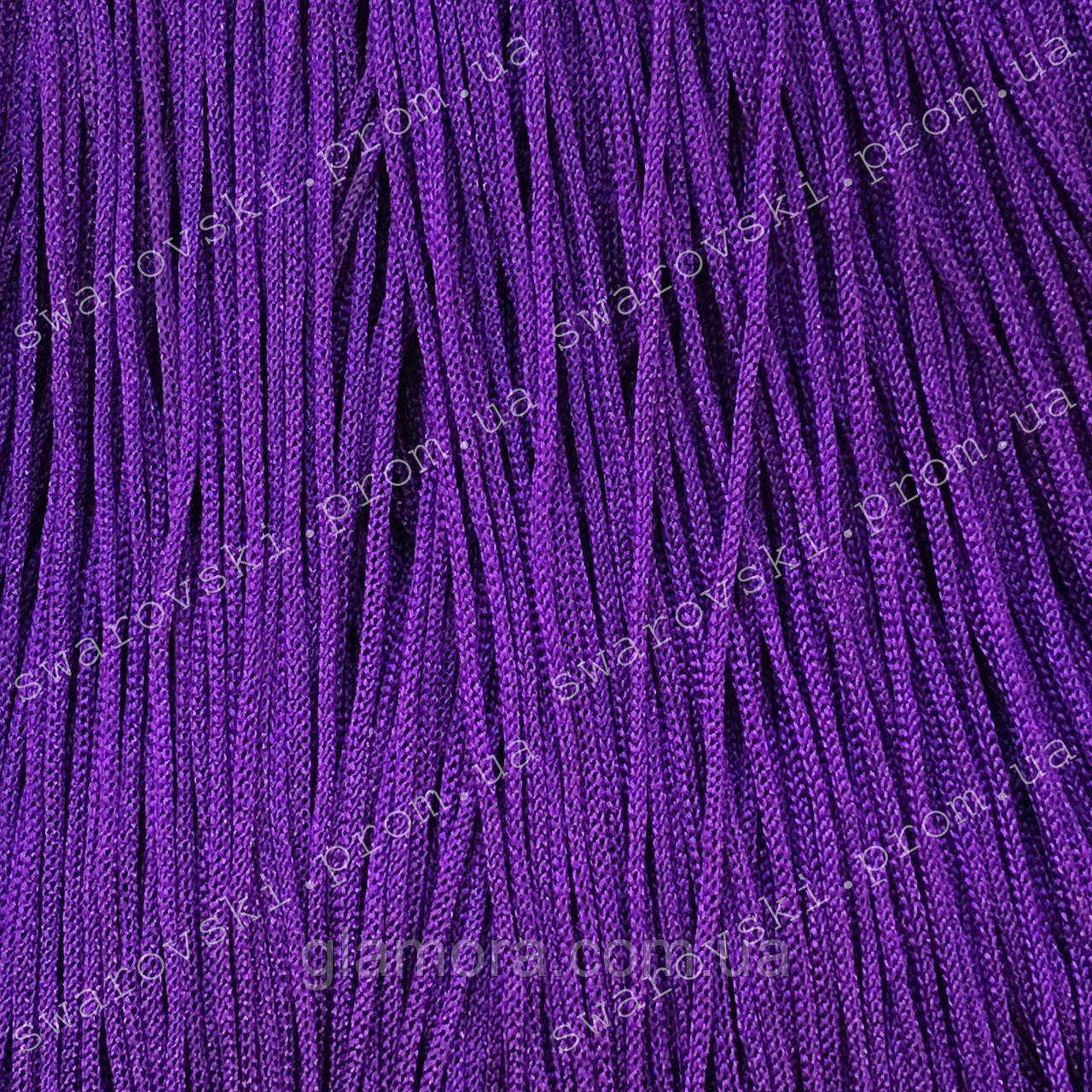 Бахрома танцювальна.Квіт Purple 15 см*1м
