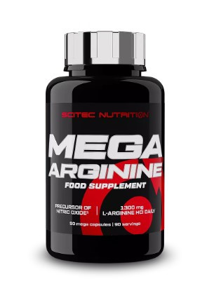Аргинин Scitec Nutrition Mega Arginine 90 caps, фото 1