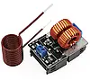Низьковольтний нагрівальний модуль 5-15 В 150 Вт ZVS індукційна плата Flyback Driver драйвер, фото 2