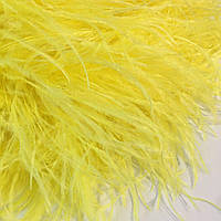 Боа однослойное страусиное, длинна 1,8м, цвет Yellow