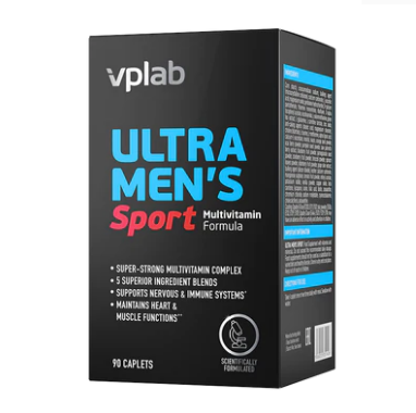 Вітаміни та мінерали VPLab Ultra Men`s Sport Multivitamins Formula - 90 капс