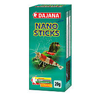 DAJANA NANO Sticks Гранулированный корм для пресноводных и морских ракообразных, креветок (35мл/20гр) (5804)