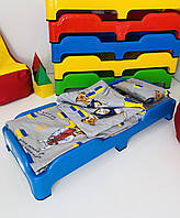 Комплект дитячої постільної білизни «Пес Патрон» (сірий) + ковдра + подушка
