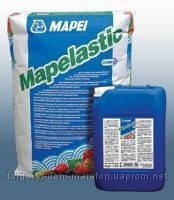 Двухкомпонентная эластичная гидроизоляция , Mapelastic А+В 32 кг, Mapei