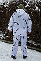 Маскувальний костюм " Сніговий барс" , зима, белый, фото 4