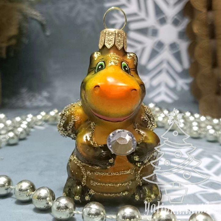 Дракон іграшка на ялинку Irena