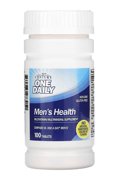 Вітаміни для чоловіків 21st Century One Daily Men's Health 100 таб США