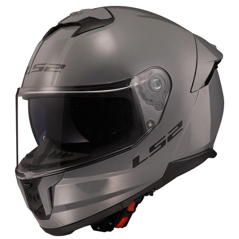 МОТОШОЛОМ ЗАКРИТИЙ LS2 FF808 STREAM II SOLID КОЛІР GLOSS NARDO GREY