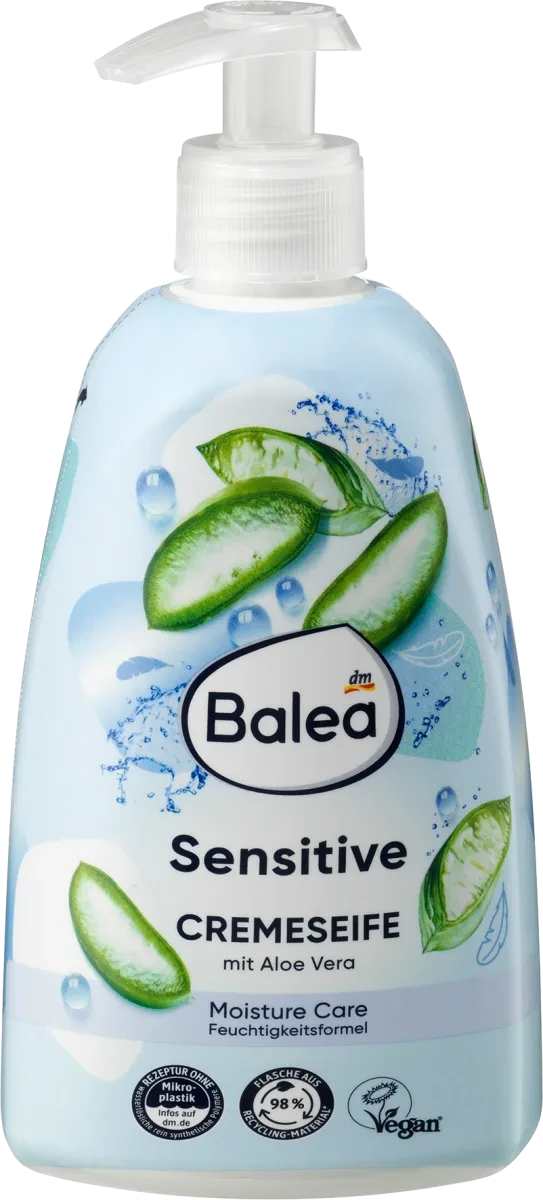 Рідке крем - мило Balea Sensitive, 500 мл