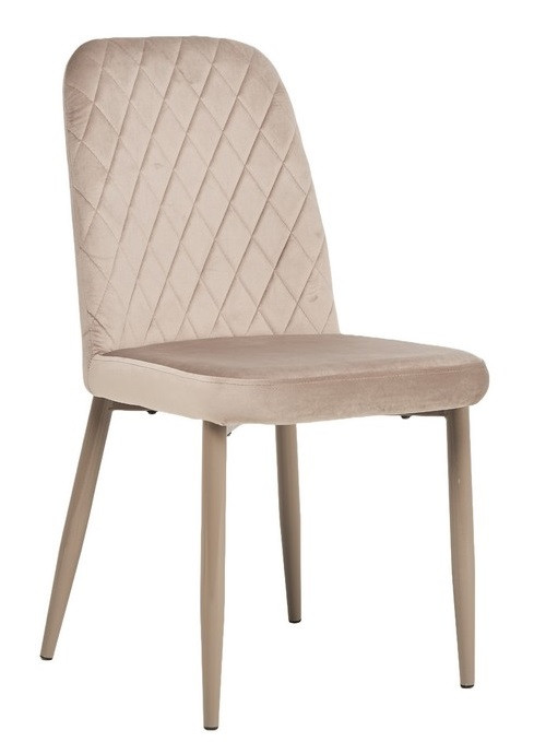 Стілець N-44 капучино велюр / ніжки капучино TM Vetro Mebel