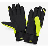 Водостійкі рукавички 100% Hydromatic Waterproof Glove Black Fluo Yellow XL (11), фото 3