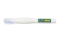 Корректор-ручка 12мл., с металлическим наконечником BUROMAX