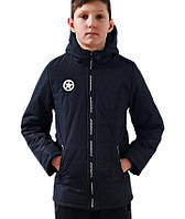 Весенняя куртка оптом (парка) на мальчика с капюшоном, детская демисезонная куртка р.8-9 10-11 12-13 лет