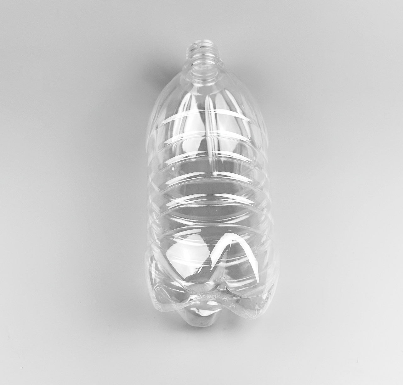 Бутылка пластиковая 1 л. 28 мм "Бочка" (1/уп/100/шт) ПЭТ - фото 2 - id-p2027513515