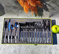 Наборы столовых приборов Maestro MR-1535A-24 (24 предмета) Столовые наборы ложки, вилки, ножи из нержавейки
