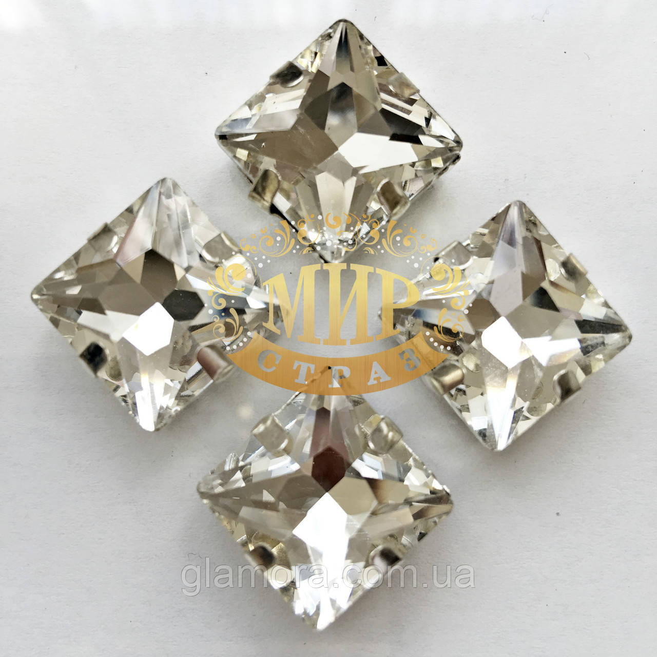 Квадрат Crystal у сапах 10х10мм