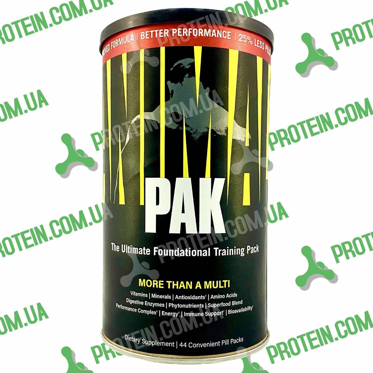 Вітамінно-Мінеральний Комплекс Universal Nutrition UN Animal Pak 44 пакета