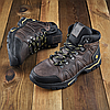 Чоловічі зимові шкіряні черевики (натуральна шкіра) коричневі на хутрі, чоловіче взуття на зиму, розмір 40 41 42 43 44 45, фото 6