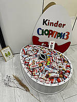 Подарочный шоколадный набор киндер сюрприз с конфетами, шоколадный бокс для девушки на праздник D-1021