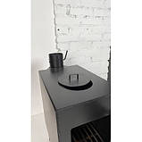 Піч-буржуйка 3мм. обігрів на 80 м.куб. для будинка, квартири, гаража, СТО, фото 6