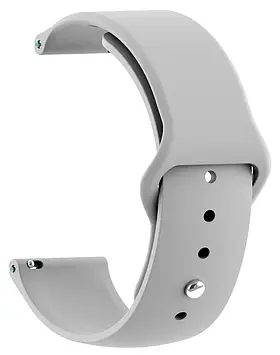 Ремінець для смарт-годинника Silicone 22mm grey